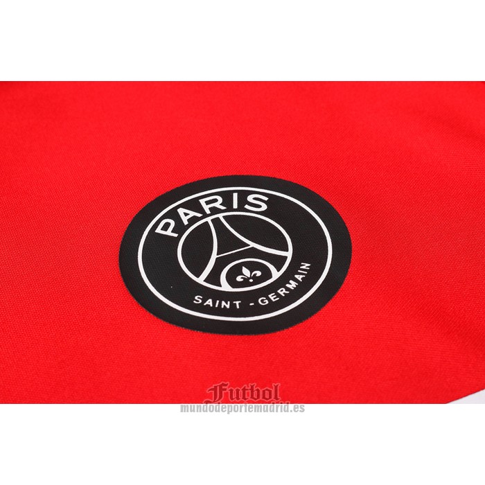 Chandal del Paris Saint-Germain Jordan Manga Corta 2020-2021 Rojo